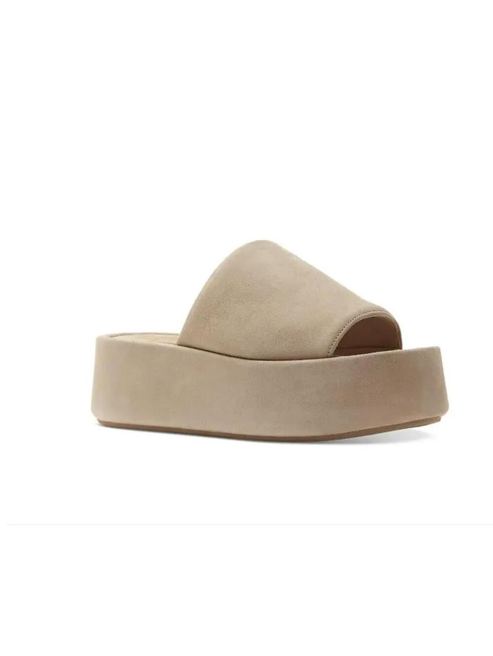 La Canadienne Kyrie Platform in Sand Size 37 - Picture 12 of 12